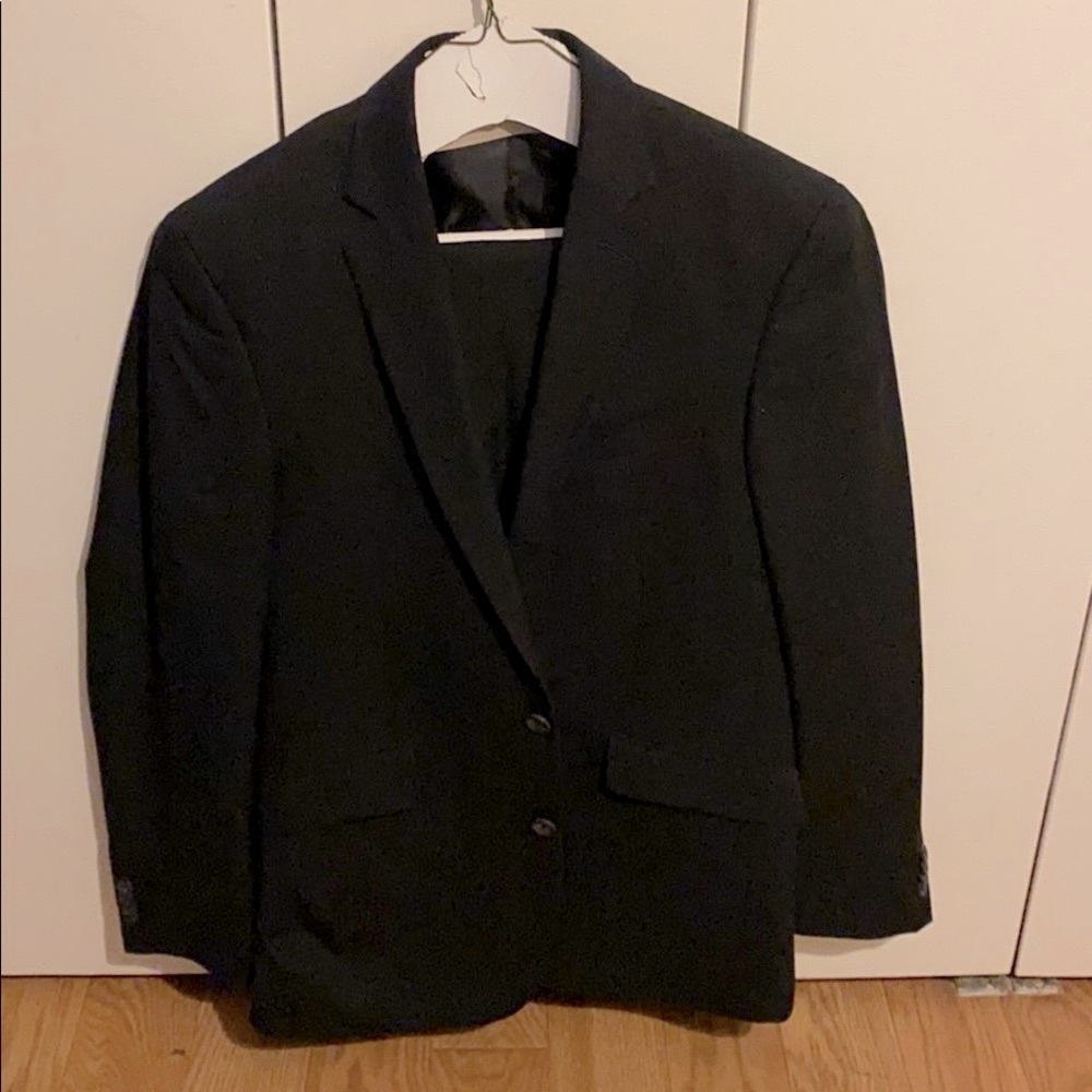 Kenneth Cole Reaction Black Suit